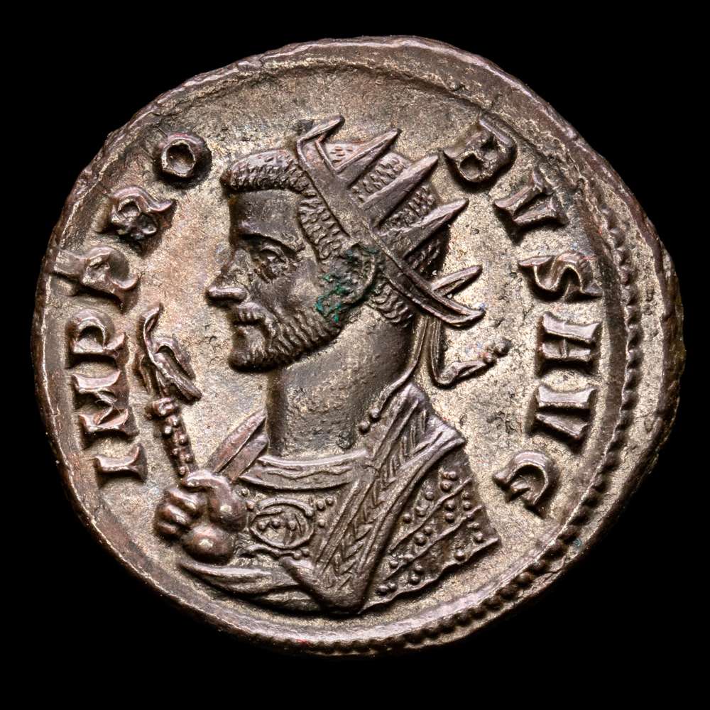 Probo. Antoniniano. (4,33 g.). Roma. 276-282 d.C.. RIC-202. R/SOLI INVICTO R*B. XF+