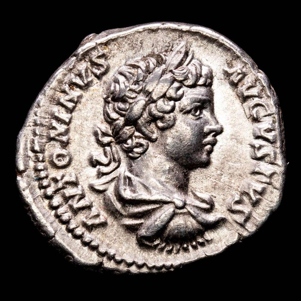 Caracalla. Denario (3,49 g.) Roma. 200 d.C. RIC-30A. EBC-