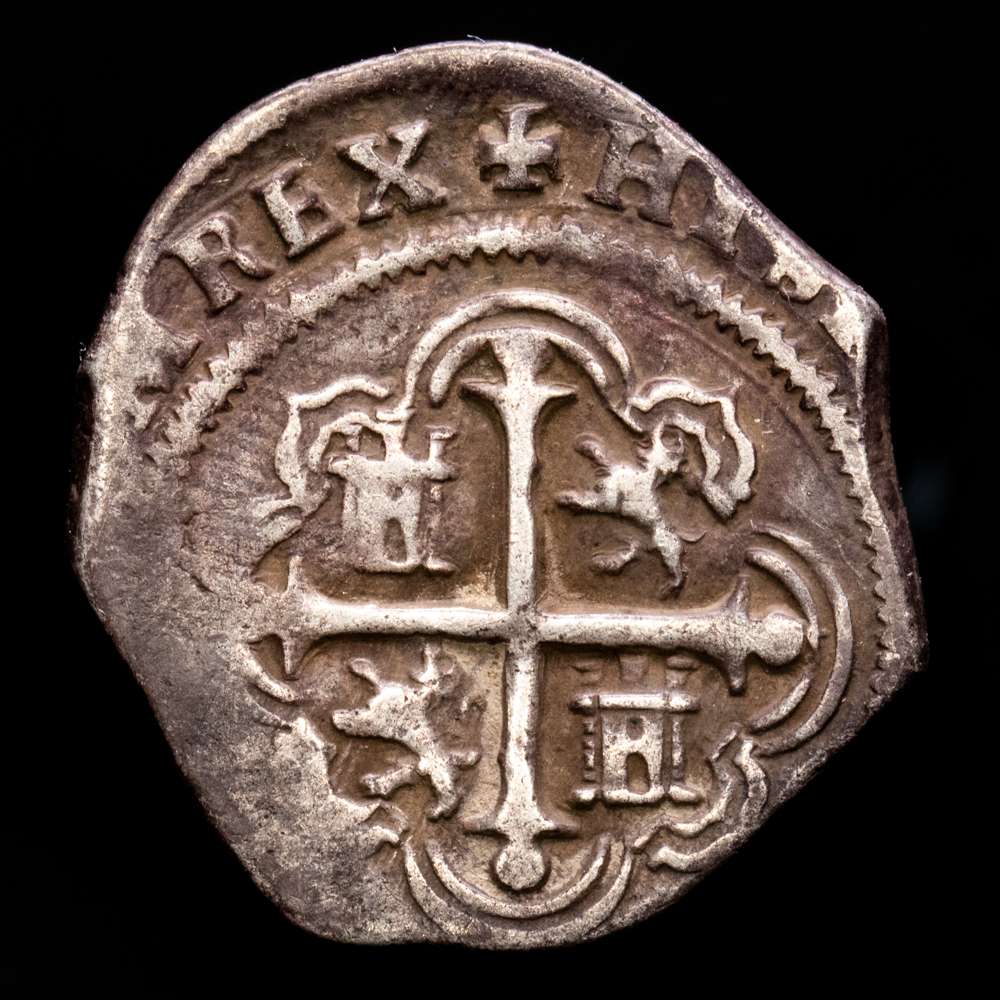 Felipe II. 1 Real. (3,18 g.). México. 1556-1598. F. AC-641. MBC-. Escasa