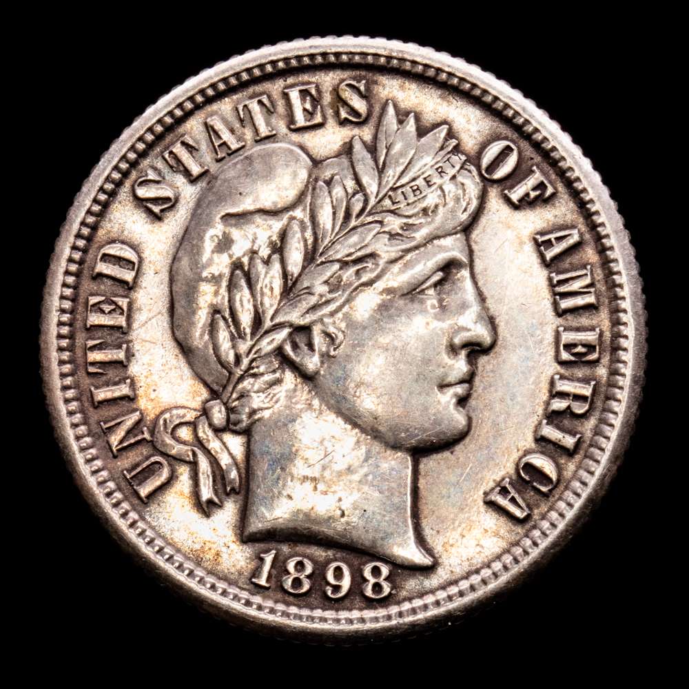 Estados Unidos. One Dime. (2,48 g.). San Francisco. 1898. KM-113. EBC-. Restos de brillo original