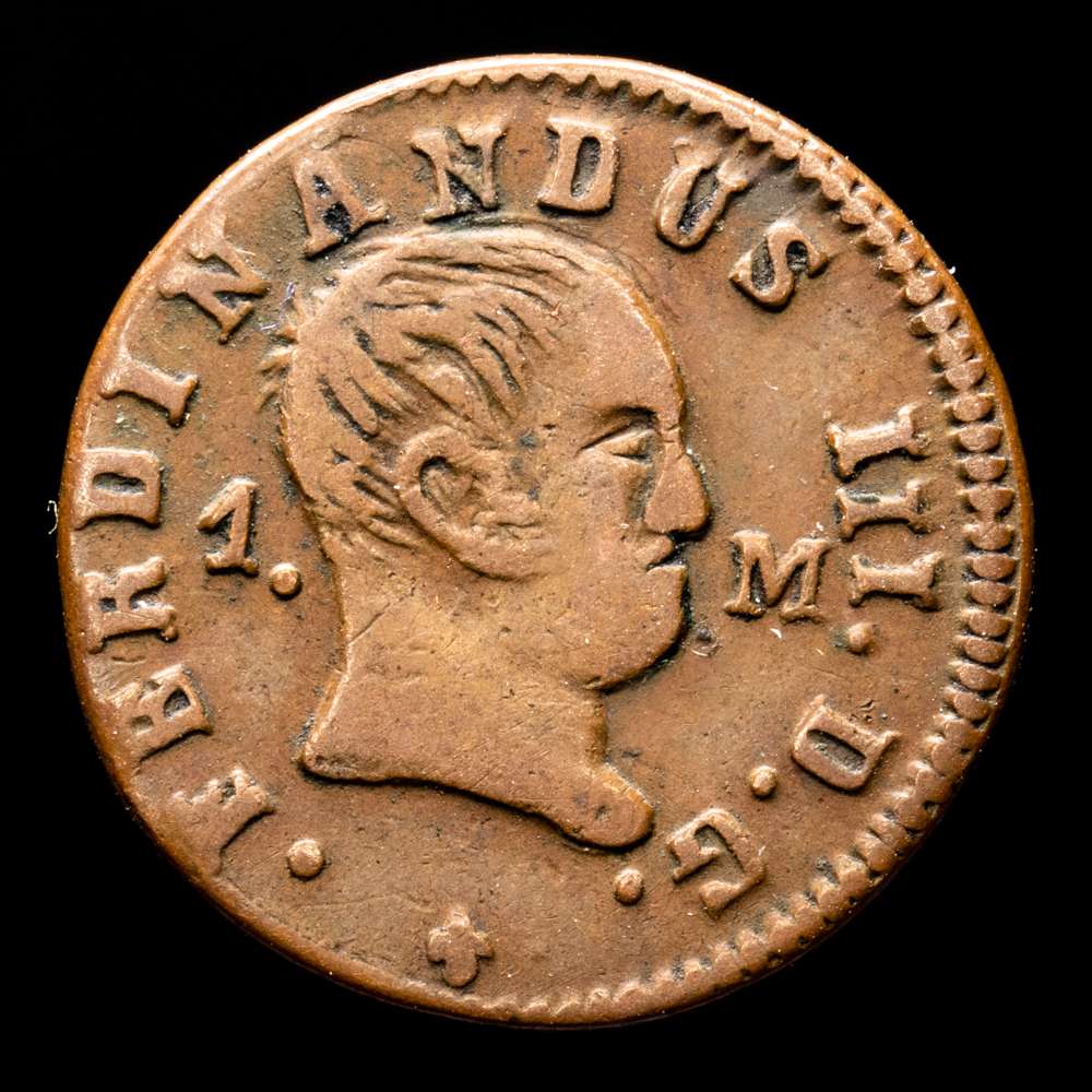 Fernando VII. 1 Maravedí. (2,15 g.). Pamplona. 1830. AC-39. MBC+.