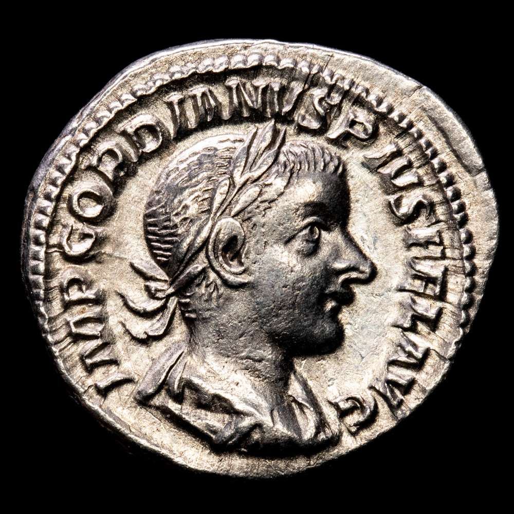 Gordiano III. Denario. (3,47 g.). Roma. 238-244 d.C.. RIC-81. EBC.