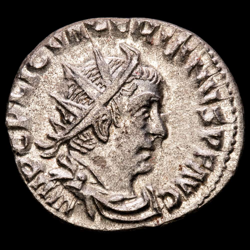 VALERIANO I (253-260). Antoniniano. Roma. MIR 42d. EBC Peso: 3,04 g. Diámetro: 20 mm. Muy buen y atractivo ejemplar.