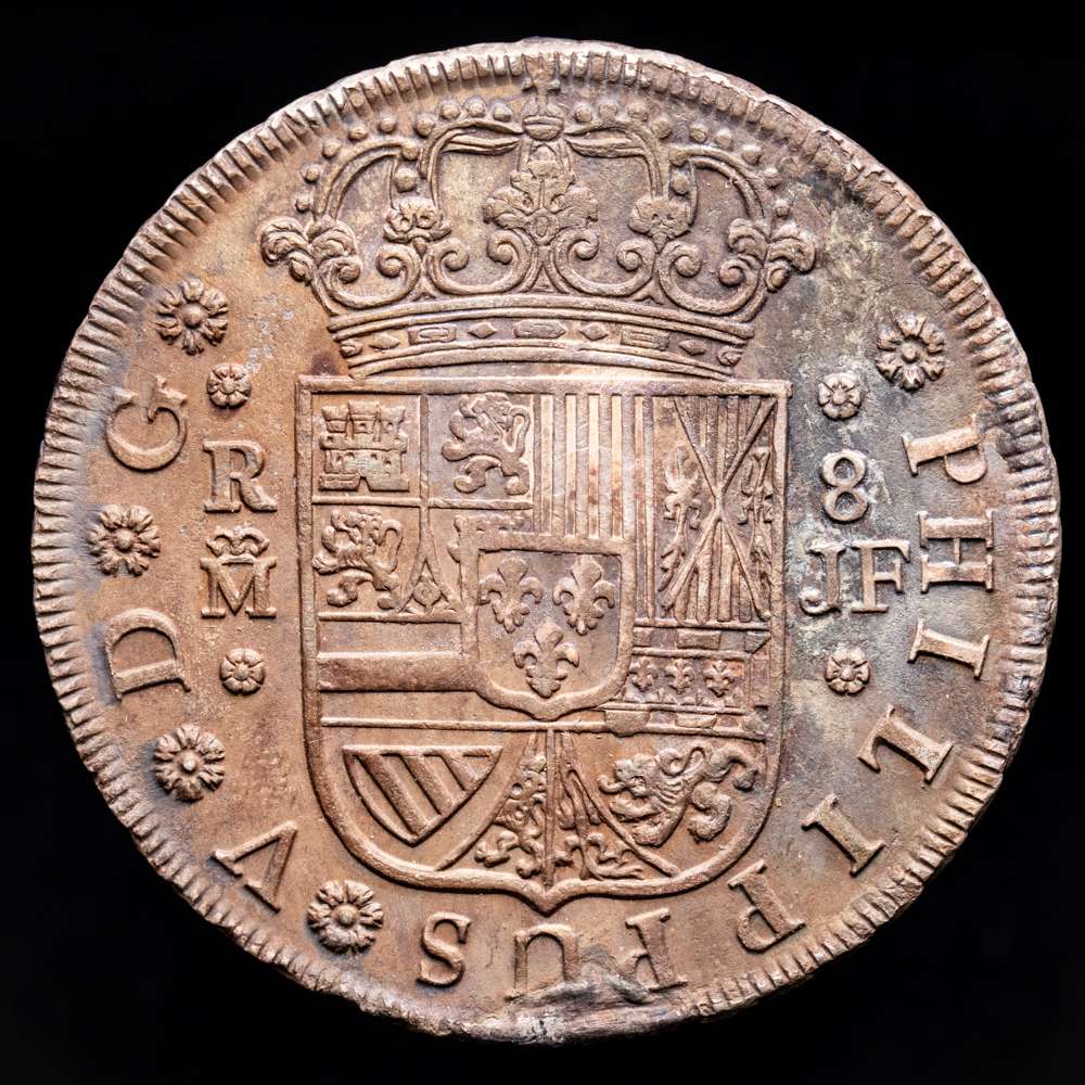 Felipe V (1700-1746) 8 Reales. 1740. MADRID. JF 26,90 grs. (Cal. 2019-1358). Rara. (EBC).