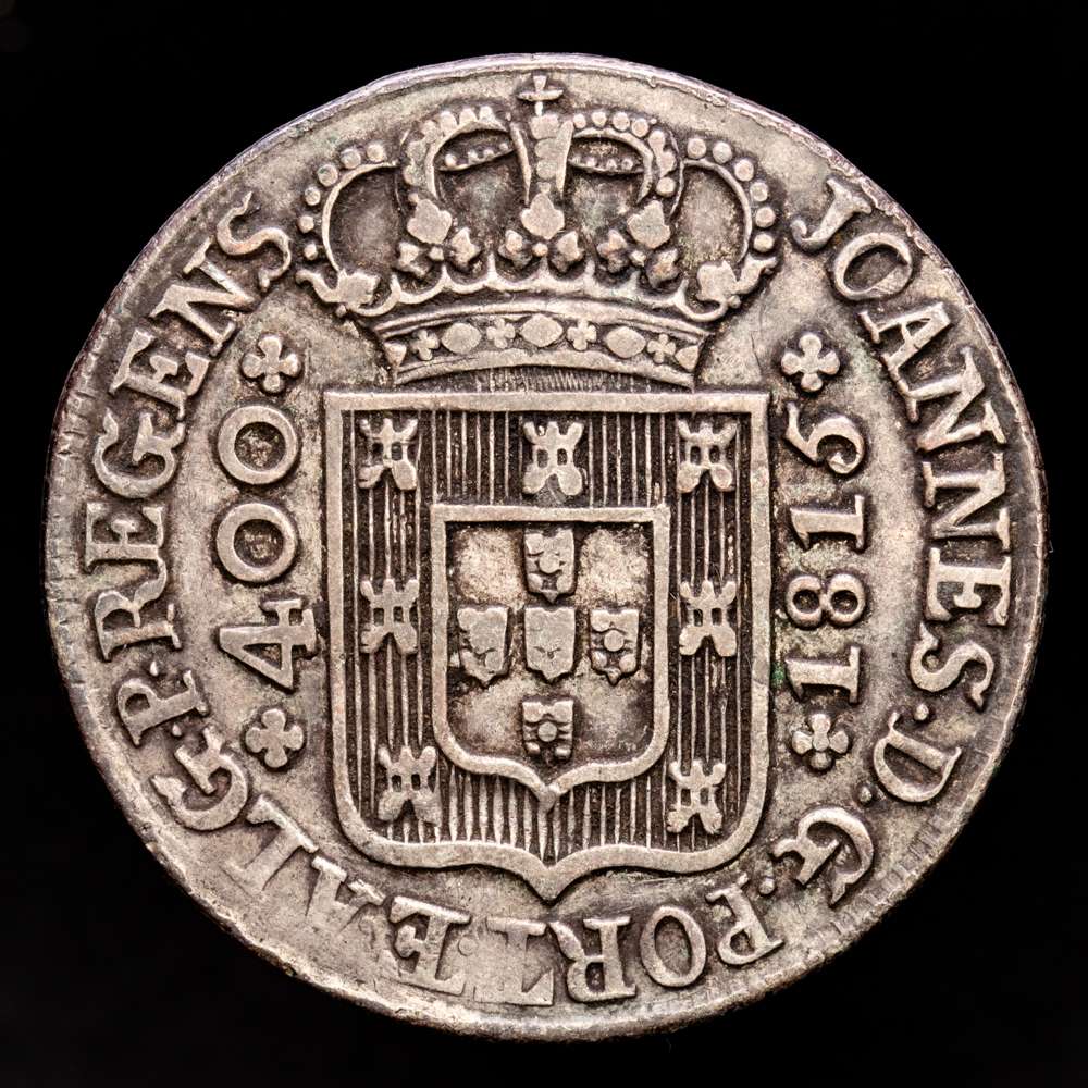 Portugal – Juan Principe regente. 400 Reis. (13,84 g.). Lisboa. 1815. K-331. MBC.
