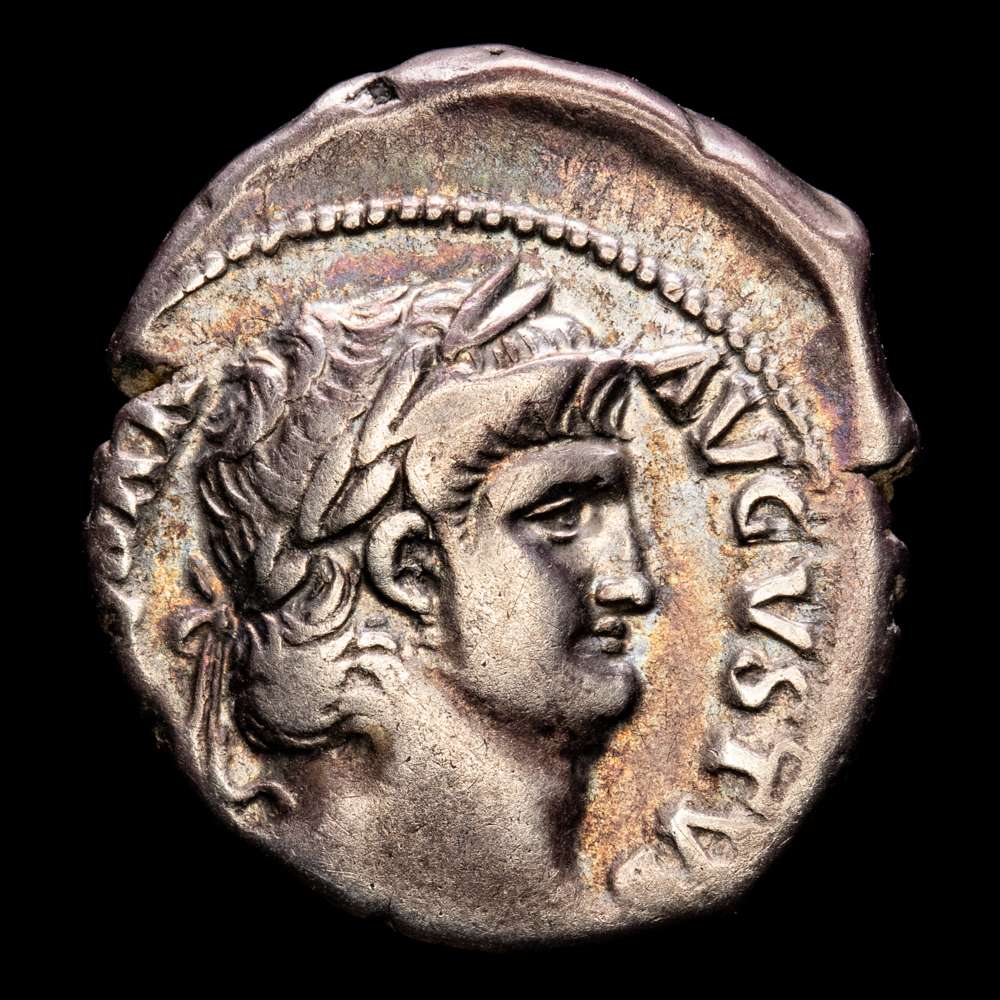 Imperio Romano – Nerón (54-68 d. C.), denario, Roma. RIC-60. SALVS. 3,34 g.  (RIC.60; BMC.90), ligeramente descentrado, en muy buen estado.