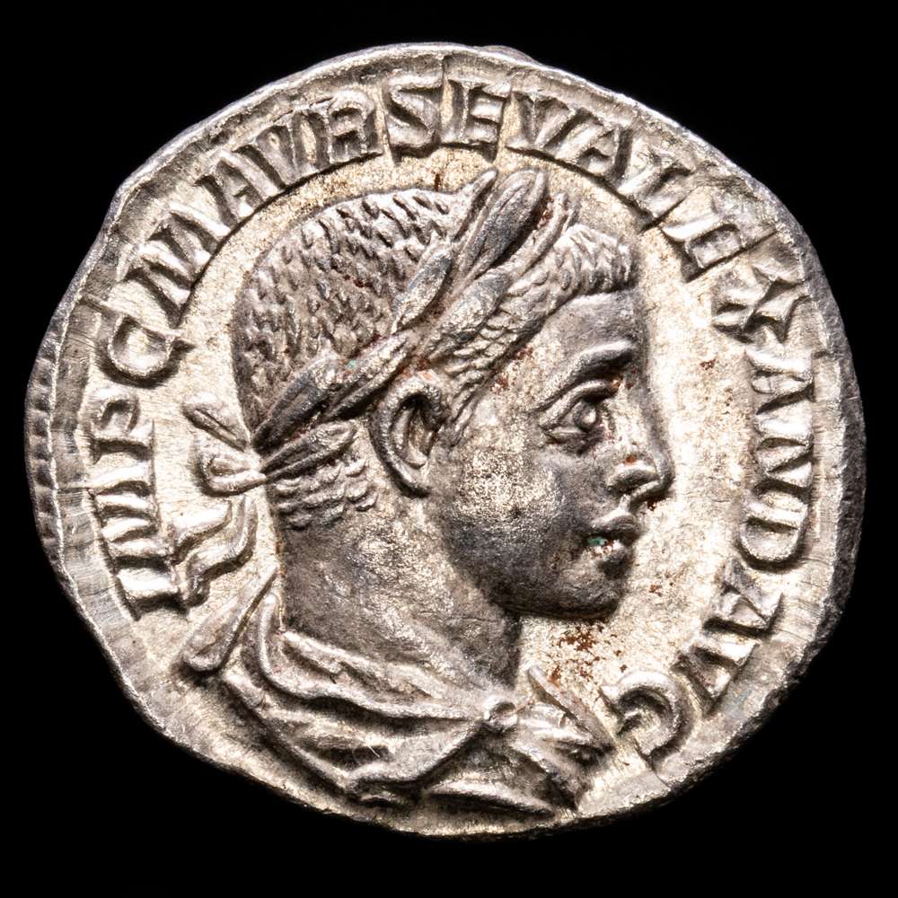 Roma – Alejandro Severo. Denario. (2,16 g.). Roma. 223 d.C. RIC-32. XF+. PM TR P II COS PP, Salus