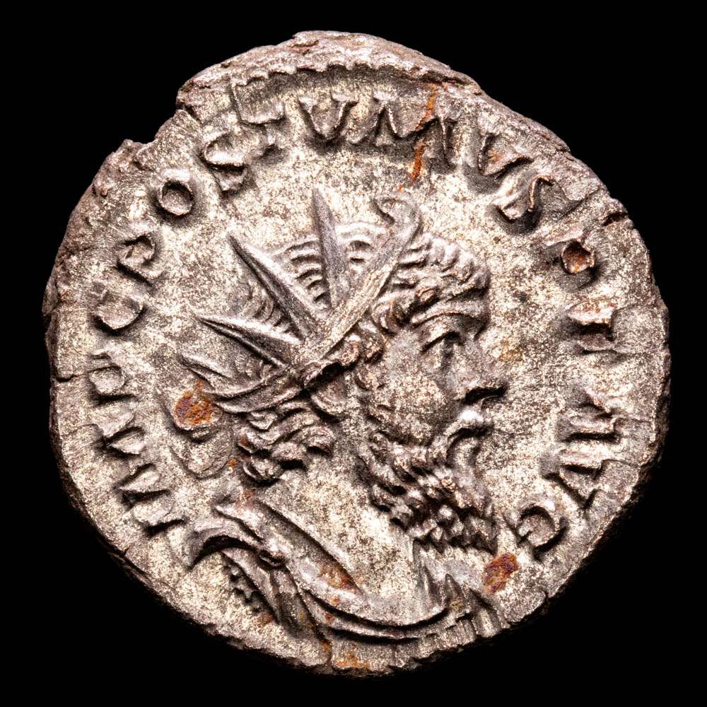 Póstumo. Antoniniano. 286 d.C. Treveri (3,15 g.) RIC-316. Ex Colección Baldomero de la Fuente XF
