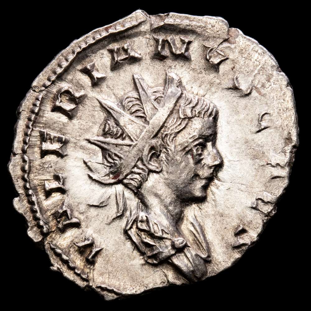 Valeriano II. Antoniniano. (3,11 g.). Colonia. 256-257 d.C. RIC-3. EBC. R: IOVI CRESCENTI