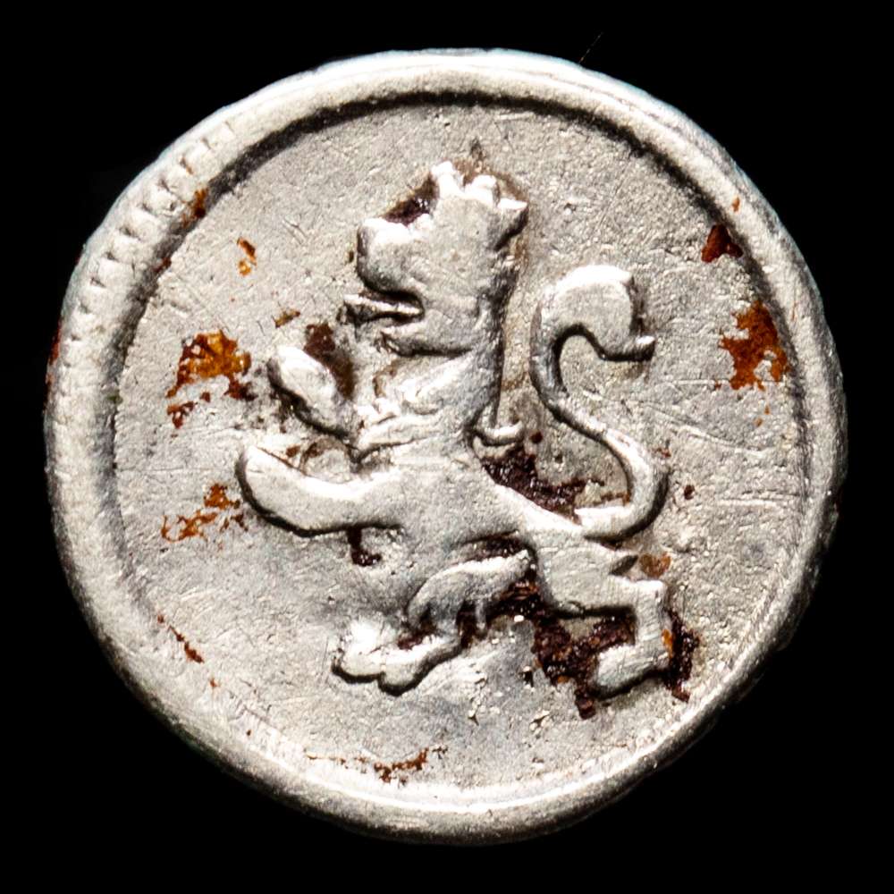 Fernando VII. 1/4 de Real. (0,89 g.). Lima. 1812. Aureo y Calicó – 263. VF-30. Rara