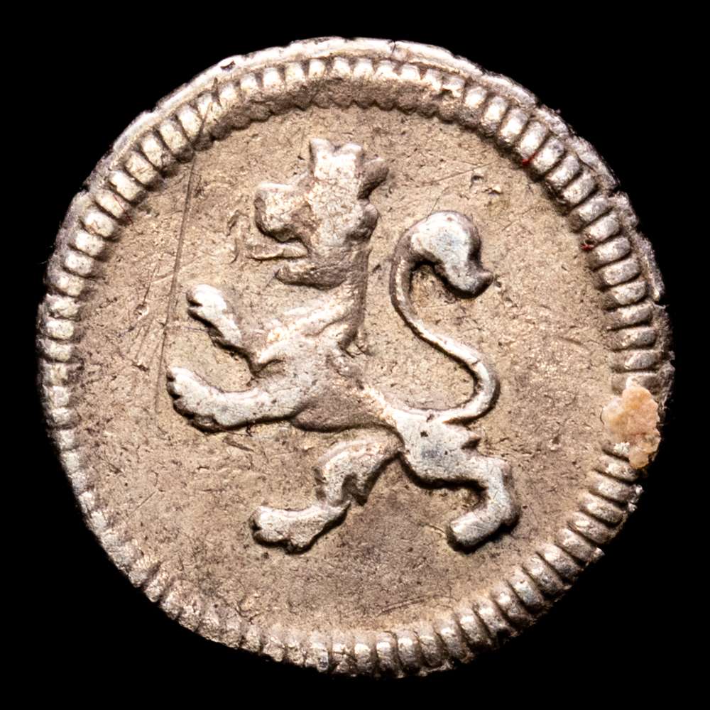 Fernando VII (1808-1833). 1/4 reales. 1820. Lima. (Cal-271). Ag. 0,80 gramos. MBC.