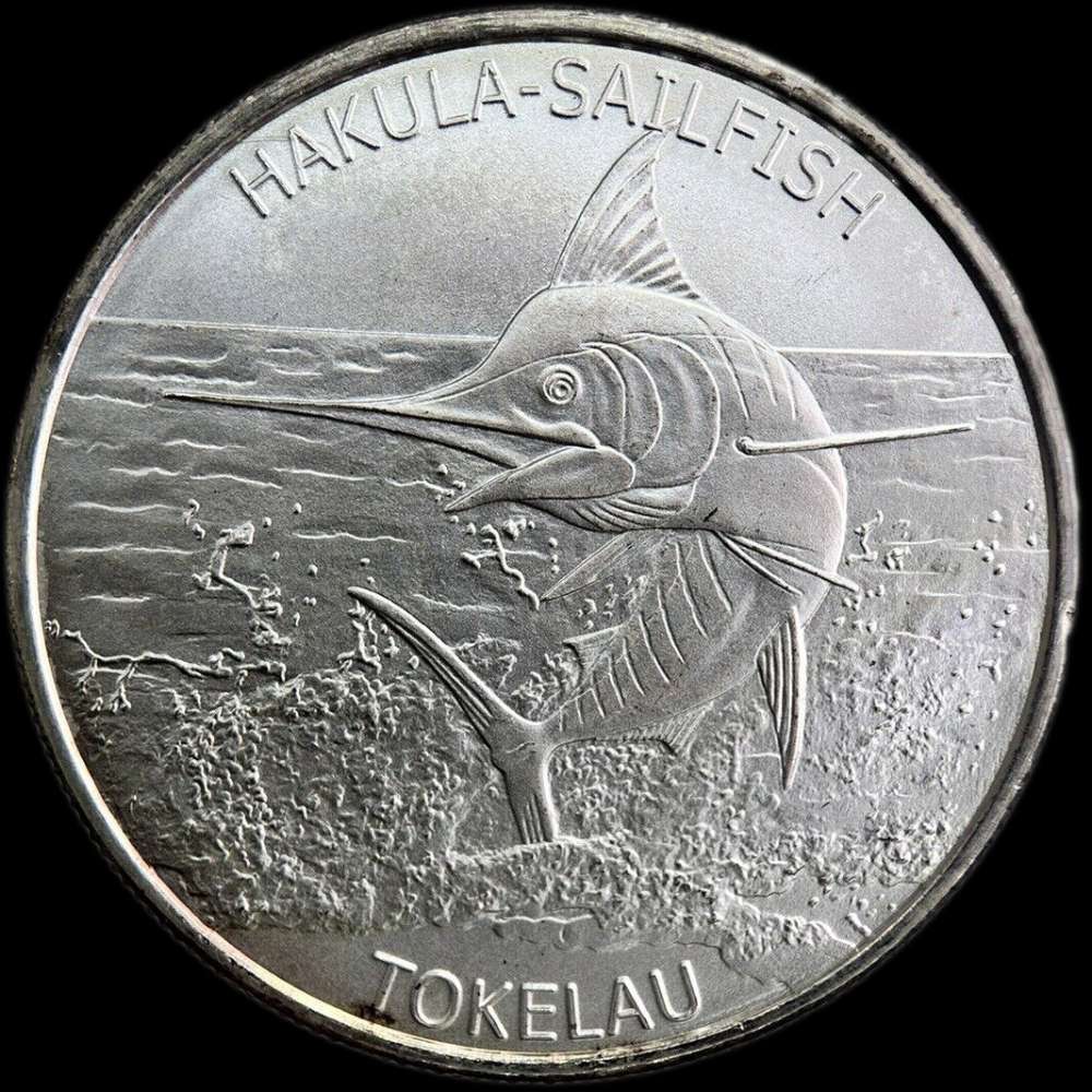 Tokelau. 5 Dollars. (31,135 g.). 2016. KM-90. BU. Mintage: 250.000
