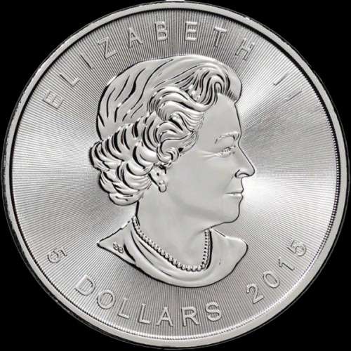 Canada. 5 Dollars. (31,11 g.). Winnipeg. 2015. KM-1601. BU. Mintage: 47.030.000