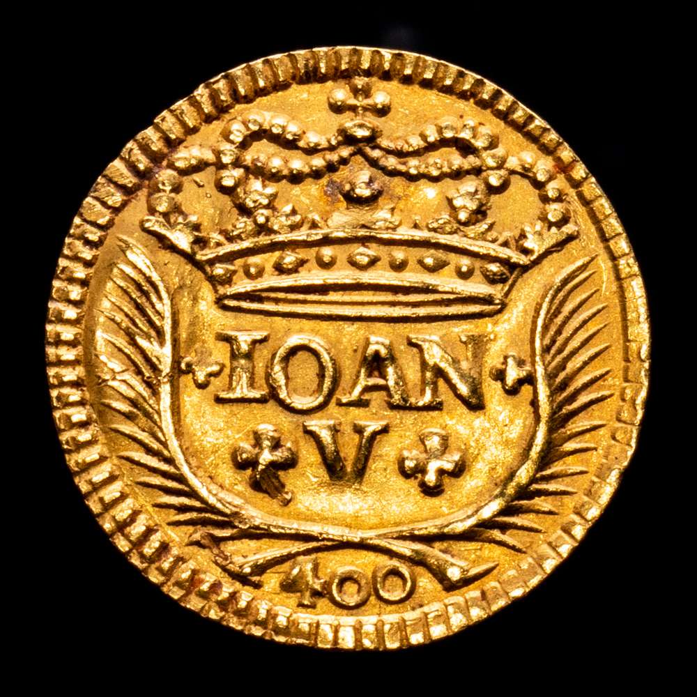 Portugal – Juan V. 400 Reis. (1,07 g.). 1741. KM-201. EBC.