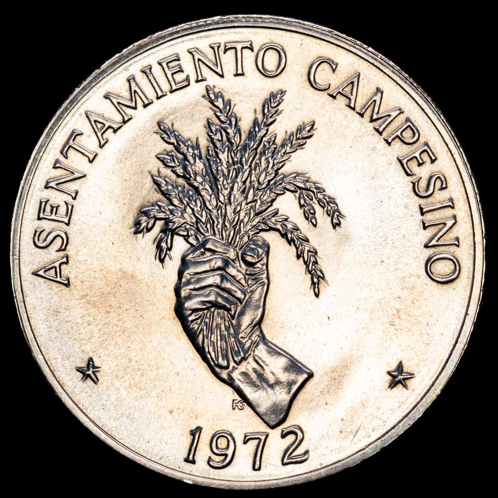 República de Panamá. 5 Balboas. ( g.). Panama. 1972. KM-30. UNC.