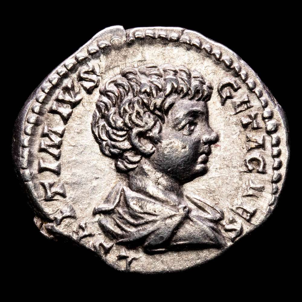 Geta Denario 198-209 d.C. Roma RIC-2 3,22 g EBC/MBC+