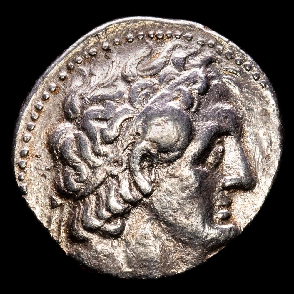 EGIPTO PTOLEMAICO.  Tetradracma. Ptolomeo III Evergetes (246-222 a. C.). (13,91 g.). Alejandría. 240 a.C.. Sovoronos-644. VF/XF