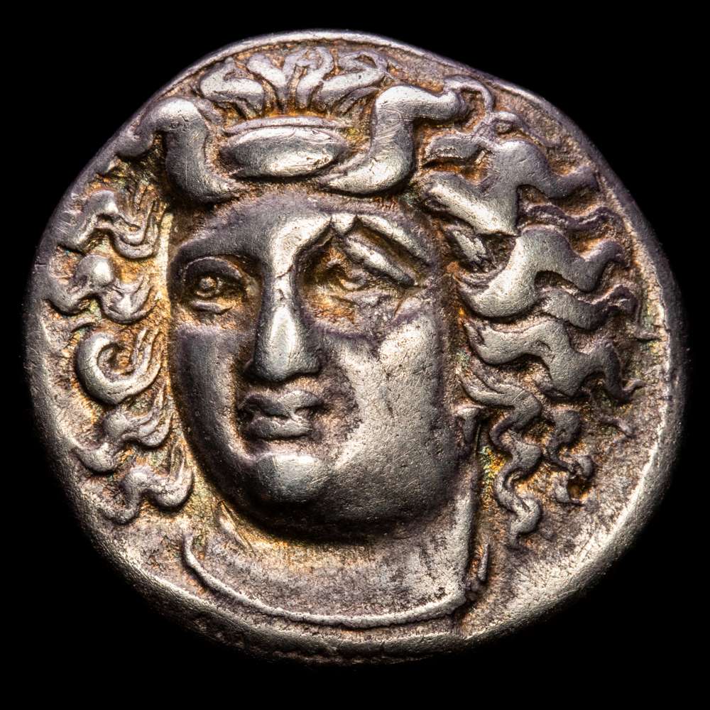 Grecia – Tessalia. Dracma. (5,86 g.). Larisa. 356-320 a.C.. S-2120. Ex. A&C 17/XII/96 LOT4002. VF+.
