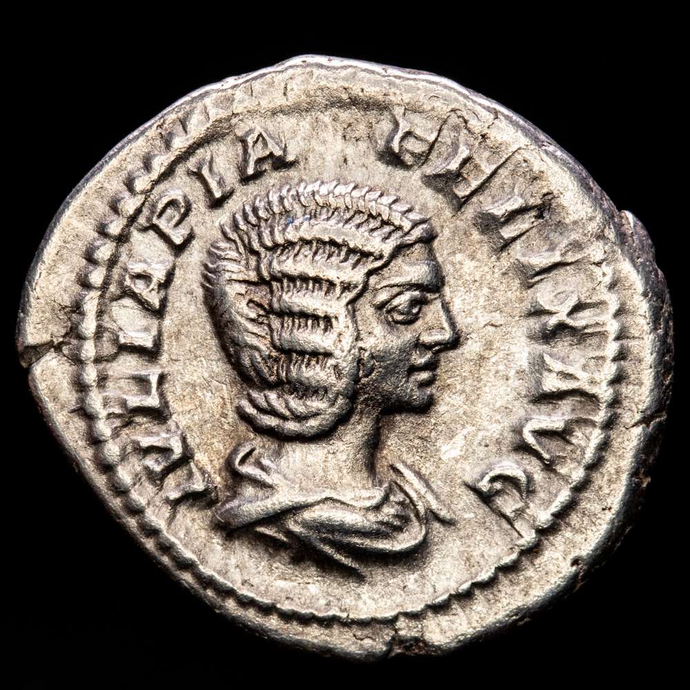 Julia Domna. Denario. (2,82 g.). Roma. 216 d.C.. RIC IV-388.  Ligeramente tonificada. MBC+
