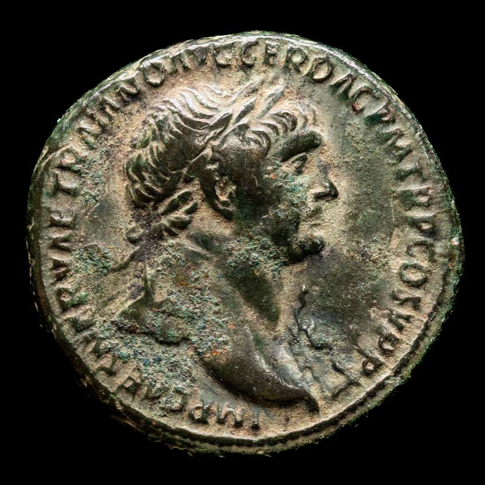 Imperio Romano. Trajano, 98-117 d. C. Bronce, Dupondio. (12,87 g – 28,00 mm). Roma. 103-111 d. C. RIC II 525. Excelente estado. Bella pátina.