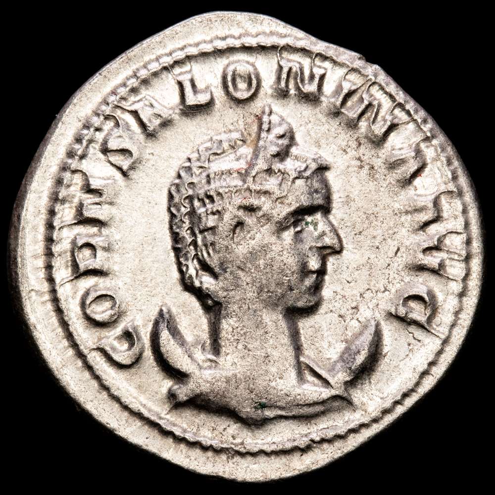 Salonina, Augusta. Antoniniano. (3,86 g). Viminacium, 260-262 d.C. RIC 21 var. XF. Rara.