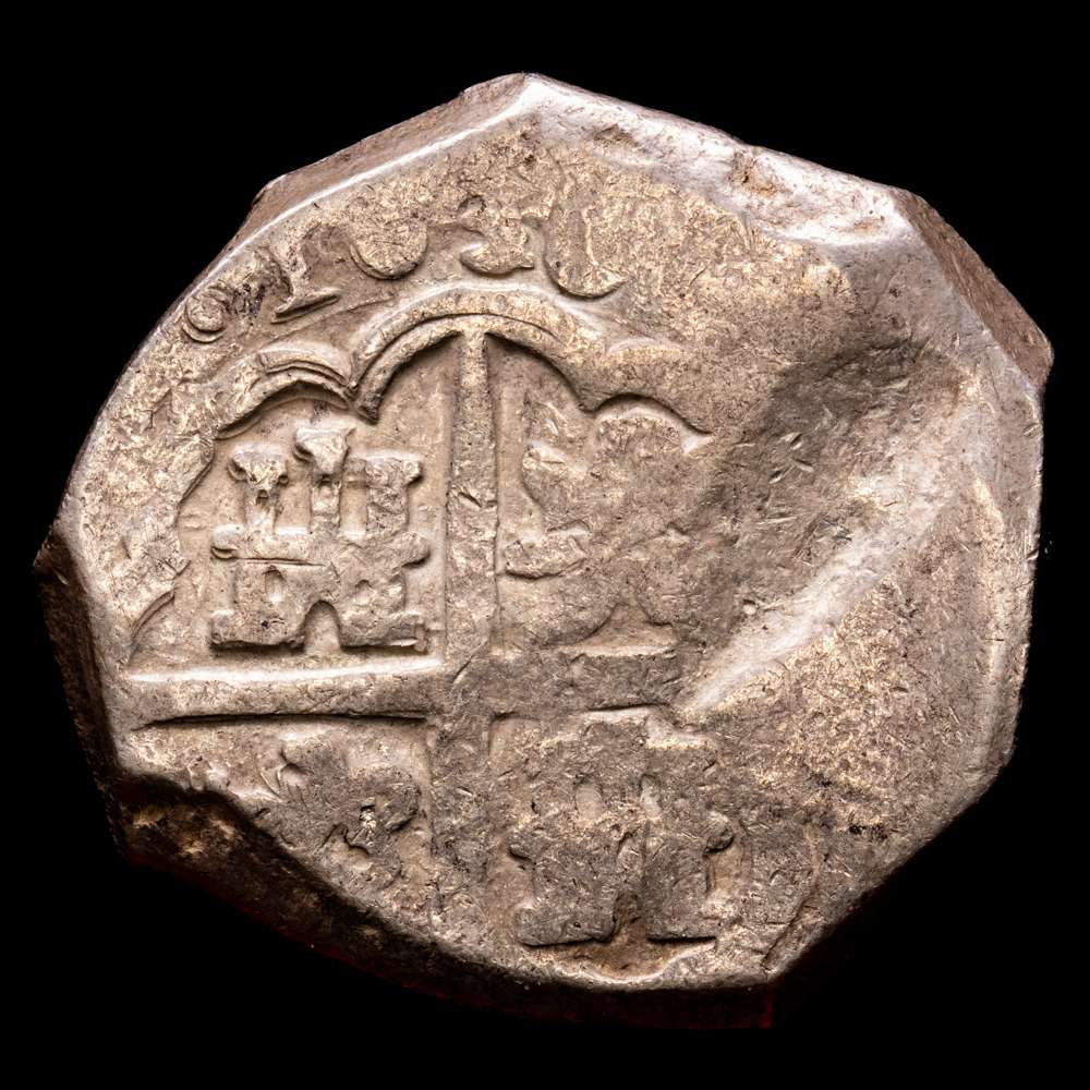 Felipe IV (1621-1665). 8 reales. 1630. Sevilla. R (Cal-1642). (Jarabo-Sanahuja-C497). Ag. 27,48 g. Fecha completa. Escasa. BC+.