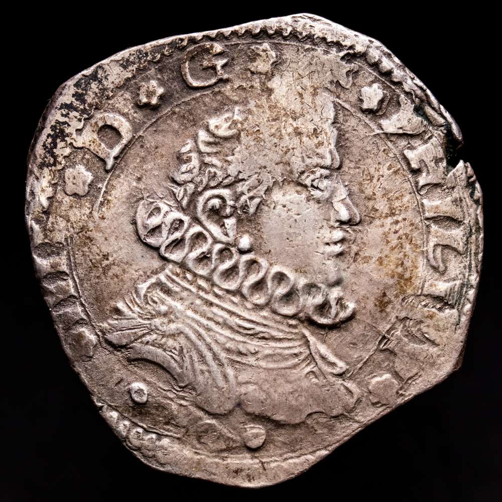 Philip IV (1621-1665). 4 tari. 1648. MESSINA, SICILIA. IP-MP. 10,13 grs. AR. (Tauler-2089). (Vti-190). (Mir-355/20).  MBC.