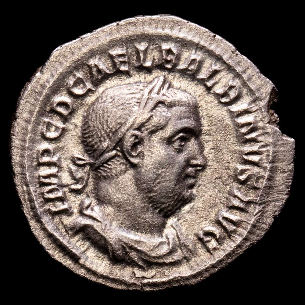 BALBINUS (238). Denario. Roma. (Ric-2). (Bmc-22). (C-8). 2,89 g. 20 mm. VF+.