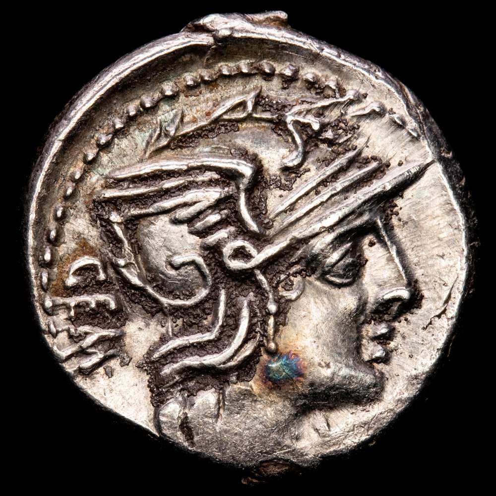 Aburia. C. Aburio Gémino. Denario. 134 aC Roma. (FFc-89). (Craw-244/1). (Cal-61).  Ag. 3,95 gramos. EBC-.