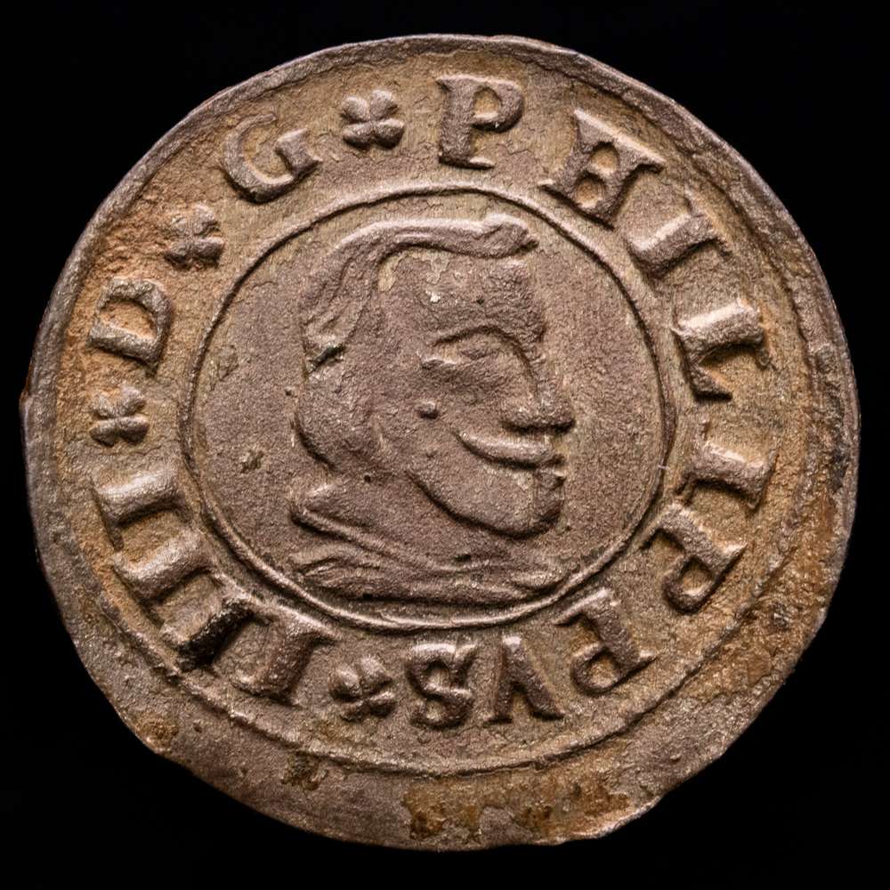 Felipe IV (1621-1665). 16 maravedís. 1664. Segovia. BR. (Cal-491). (Jarabo-Sanahuja-M530). Ae. 4,35 gramos. EBC-.