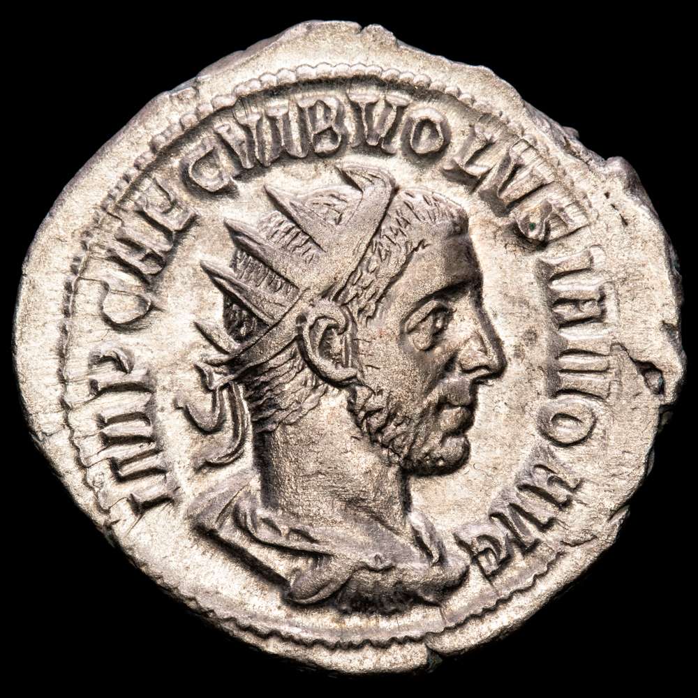 Roma – Volusiano. Antoniniano. (4,01 g.). Roma. 251-253 d.C.. RIC-167. Casi excepcional.