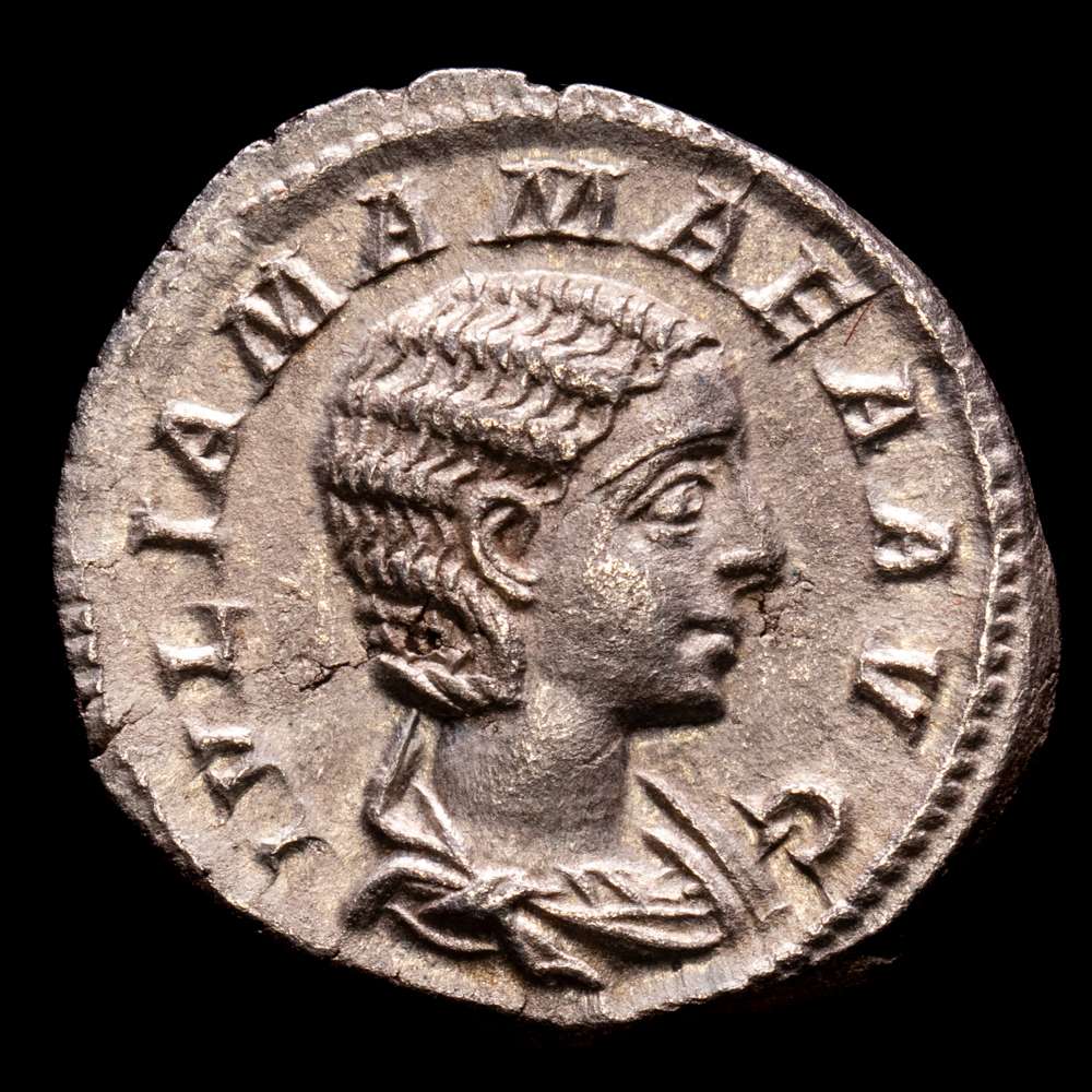 Julia Mamea. Denario. 222-235 d.C. Roma. (Ric-IV 343). (Bmcre-43). (Rsc-35). Ag. 2,96 g. Bella. EBC.