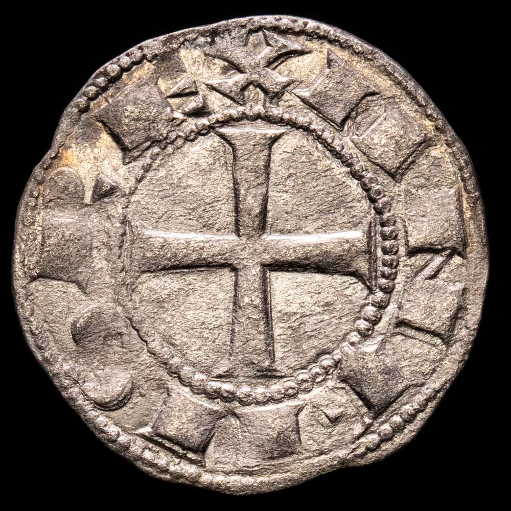 Reino de Castilla y León. Alfonso VI (1073-1109). Dinero. Toledo. (Bautista-3 var.). (Imperatrix-A6:10.6). Ve. 0,96 gramos. Leves restos de brillo originales. EBC-.