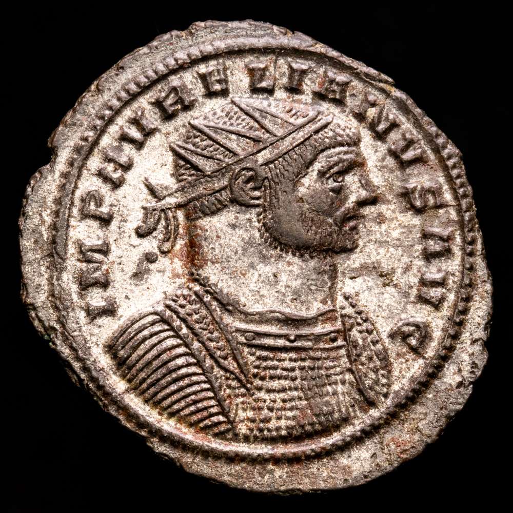 Aureliano. Antonianiano. (4,15 g.). Siscia. 272-274 d.C.. RIC Temp 2216 (172 egz.). AU. Rara en este estado de conservación, ex G.J.R. Ankoné collection