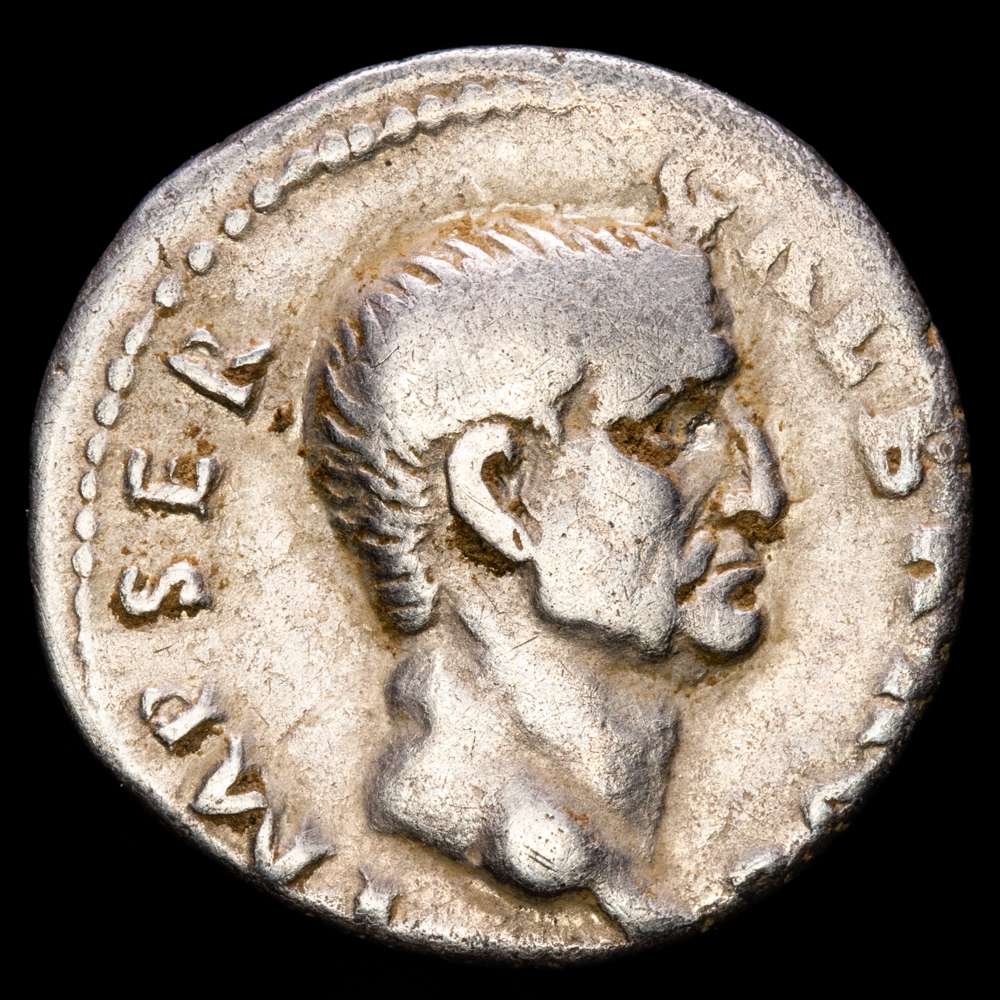 Galba. Denario de plata. 68-69 d.C. SPQR OB CS. RIC-167. VF+.Rara.