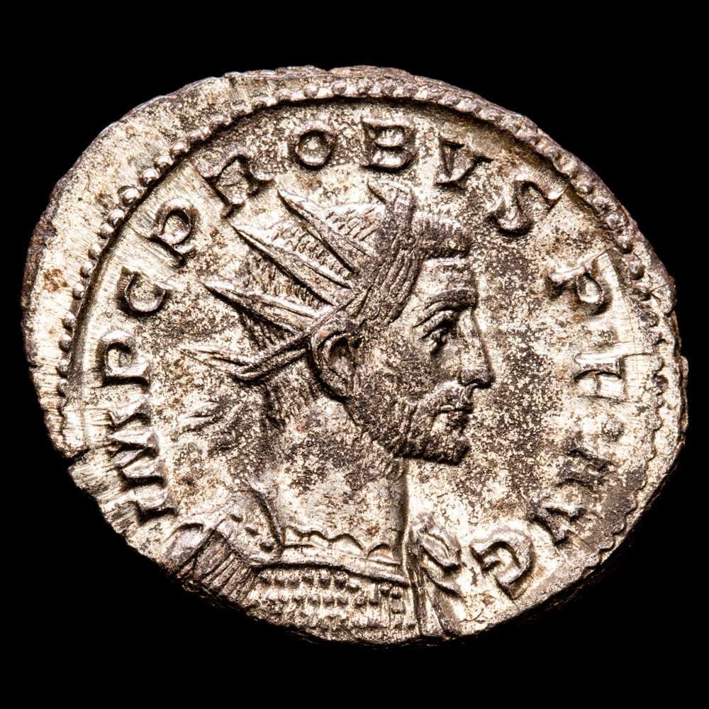 Probo Imperial Romano . 276-282 d. C. Antoniniano (24,5 mm, 3,91 g,). Ceca de Lugdunum (Lyon). RIC V 129; Rosa VI/1, pág. 70; Lyon 386. Muy buen estado de conservación.