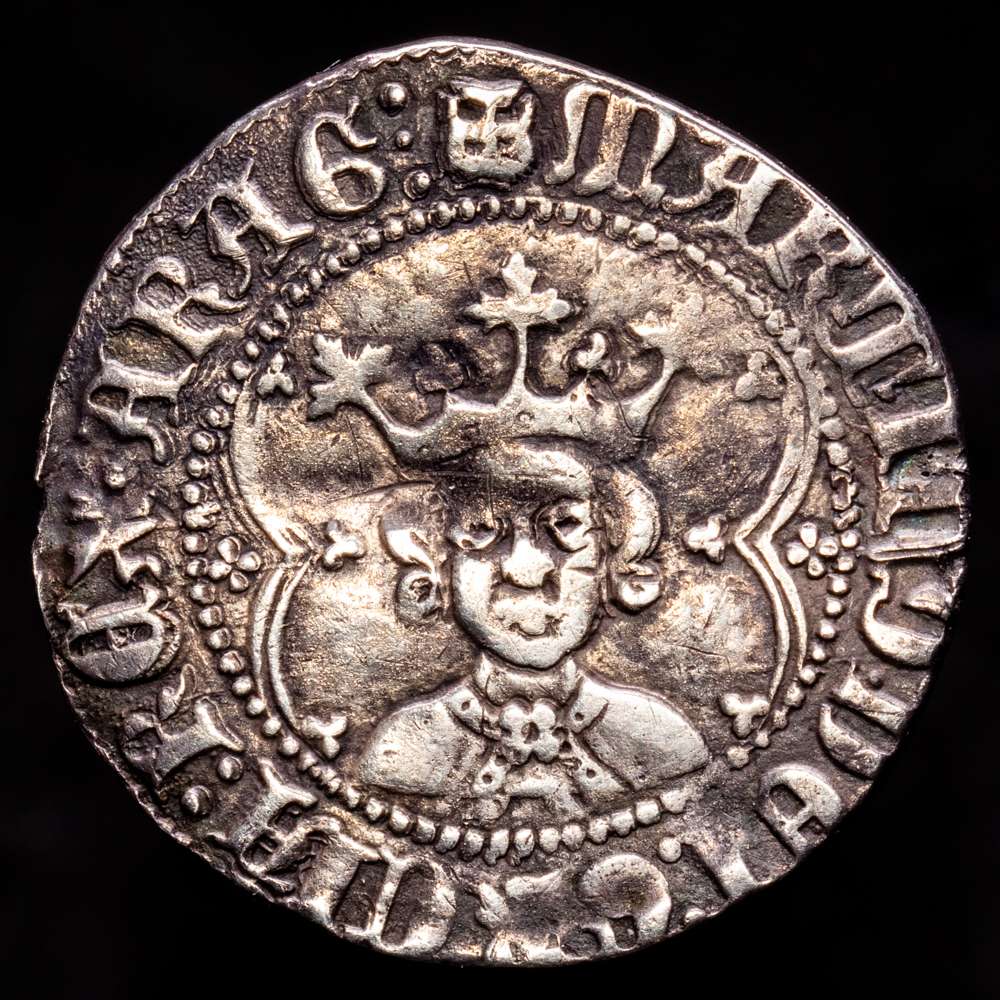 Martí (1396-1410). Valencia. Ral. (Cru.VS 527 falta var) (Cru.CG 2331f). 3,37 gramos. MBC.