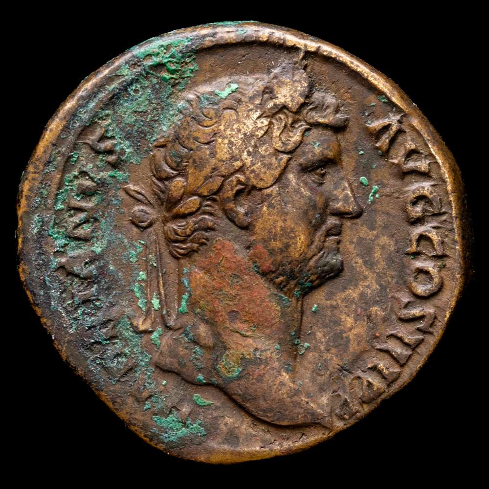 Adriano. Sestercio. (24,89 g.). Roma. 117-138 d.C.. (Ric-II 3.2288). (Bmcre-1549). (C-1374). Ae. 24,89 g. VF+.