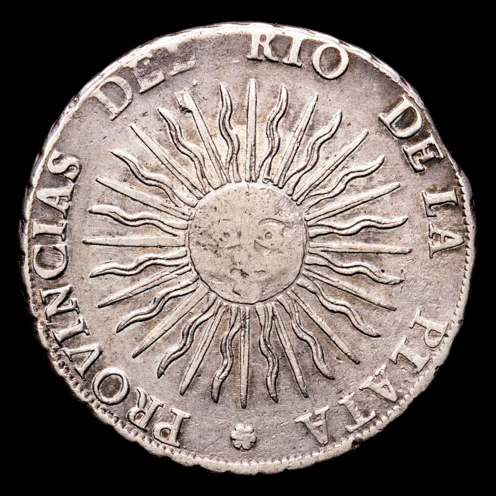 Argentina. 8 Soles. (26,8 g.). Potosí. 1815. Ensayador F·L. KM-15. MBC+.