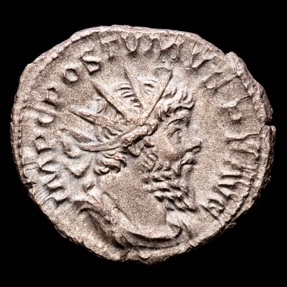 PÓSTUMO (259-268 d. C.), ceca de Colonia, billon antoninianus (3,63 g). (S.10966, RIC 78, RSC 220) . MBC+.