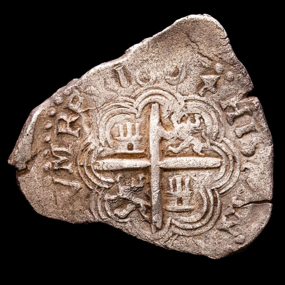 FELIPE III (1598-1621). 2 reales. 1604. Granada. M. (Francisco Mínguez). (Cal-586). (Jarabo-Sanahuja-B85). Ag. 6,69 gramos. Tipo OMNIVM.  Con armas de Sicilia. MBC-. Raro ejemplar.