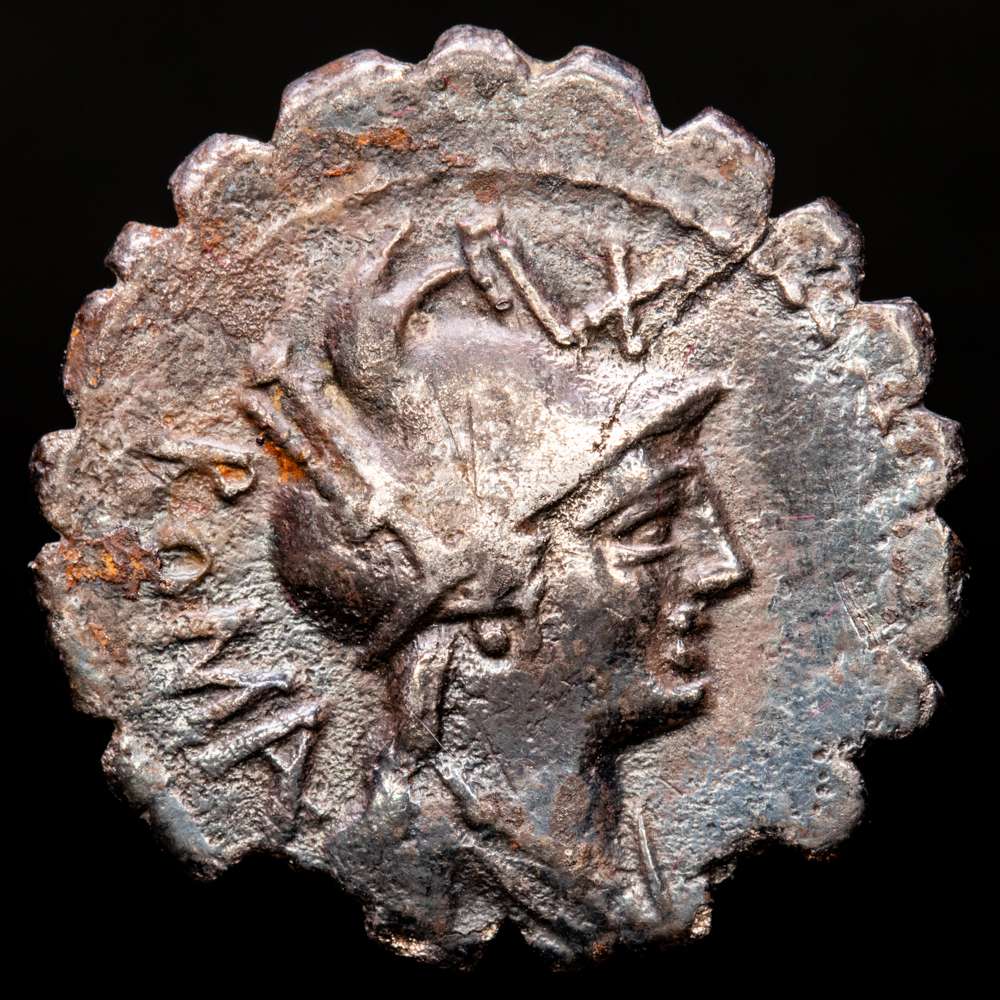 Poblicia. C. Poblicius Qf Denario. 80 aC Taller Auxiliar de Roma. (Crawford 380/1). Ag. 3,59 gramos. MBC-/MBC.