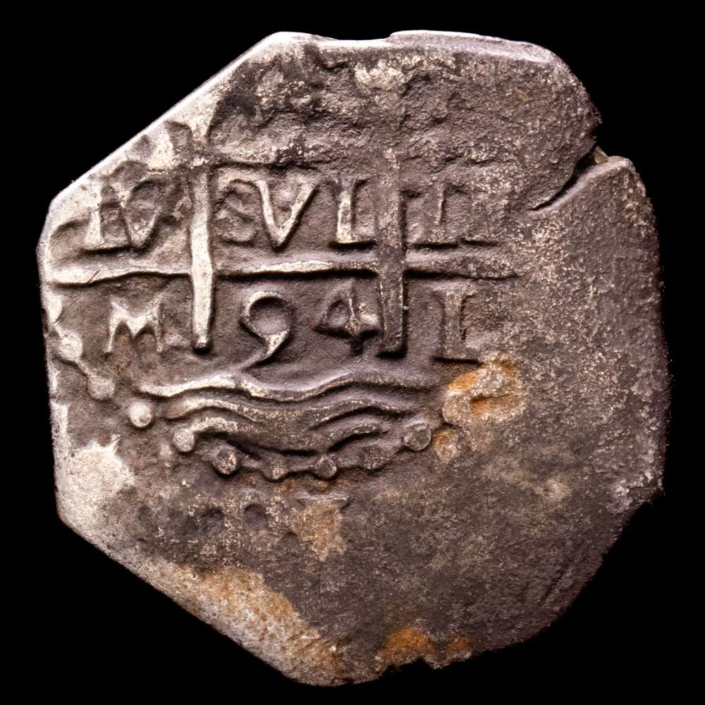 Carlos II (1665-1700). 1 real. 1694. Lima. M. (Cal-225). Ag. 3,10 g. Escasa. VF.